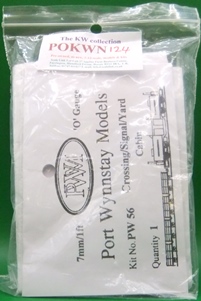 Port Wynnstay Models PW56 Crossing//Signal//Yard Cabin - kit