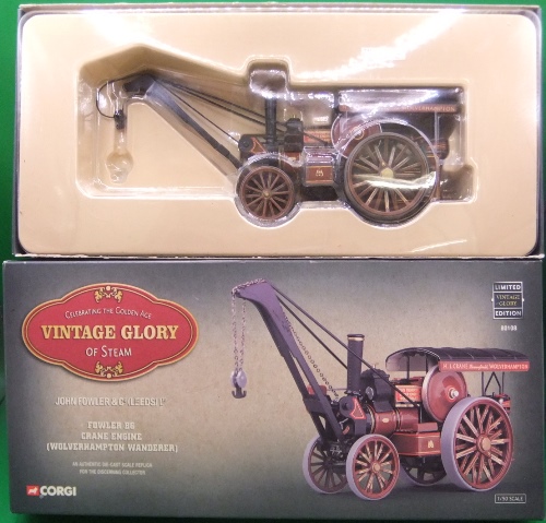 Corgi 80108 Fowler B6 Crane Engine - Wolverhampton Wanderer 1:50