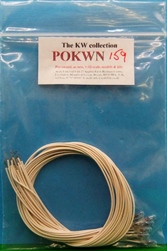 Grain of Wheat Bulbs - Clear x 10 -26cm leads