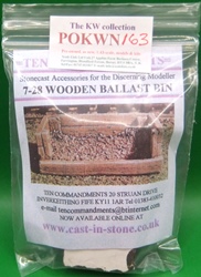 10 Commandments 7-28 Wooden Ballast Bin