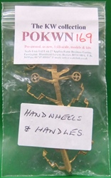 Unknown Make Lost-wax Brass Handwheels with handles