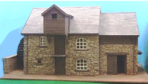 Highland Castings HCBK073 Stone Waternmill - Built & Painted i