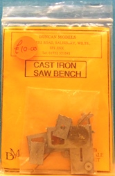 Duncan Models Cast-iron Saw Bench