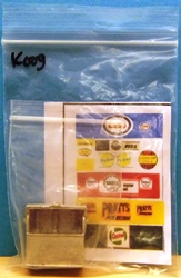 Unknown Maker Oil Bin & Labels