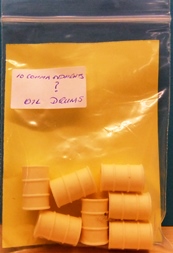 Unknown Maker Oil Drums (7) 
