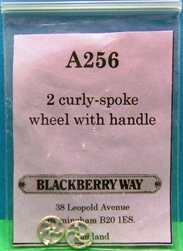 Blackberry Way A256 5-Curved-spoke Handwheel with Handle