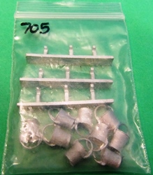 Blackberry Way A705 Fire Buckets & Rack x 2