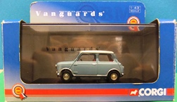 CORGI VANGUARDS VA01312 Austin 7 Mini-Speedwell Blue
