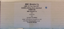 MMI PWW14B LMS Sliding Door Van Kit - No wheels