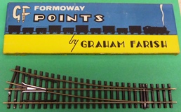Pre-owned Graham Farish Formoway 3ft radius Right-hand point