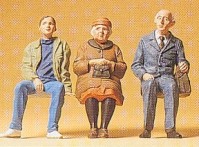 1:22.5 Seated Figures x 3