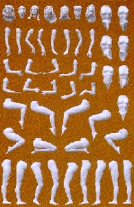 1:22.5 'Eve' Figure. Sufficient parts for 7 figures