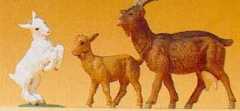 1:25 Farm animal - Nanny Goat & 2 Kids (young goats)
