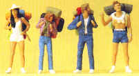 1:45 Figures Hitch-hikers x 4 