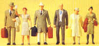 1:45 Figures Passengers with luggage x 6