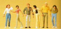 1:45 Figures Passers-by x 6 (Walking)