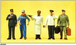 1:45 Figures US Railway Personnel