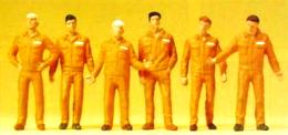 1:50 Mechanics in orange overalls