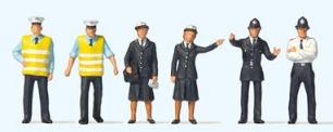 1:76 British Policemen & women x 6