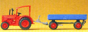 1:160 Hanomag Tractor & Trailer