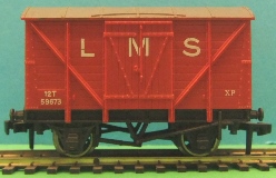 Wrenn W5030 Ventilated Van - L.M.S with Hornby Dublo couplings