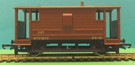 Wrenn W4311X Brake Van BR (M) - Brown