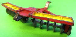 Dinky Toys 27H Disc Harrow