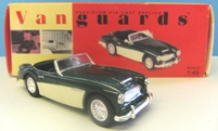 1:43 Vanguards 05101 Austin-Healey 3000 - Green/White