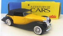 1:43 Corgi (Solido) Delahaye 135 - Yellow/Black