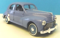 1:43 Solido Peugeot 203 - Blue