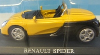 1:43 Del Prado Renault Spider - Yellow