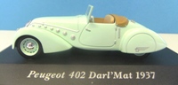 1:43 IXO/Altaya 1937 Peugeot 402 Darl'Mat - Pale Green