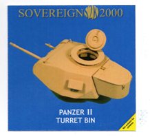 Pz Kpfw ll turret stowage bin