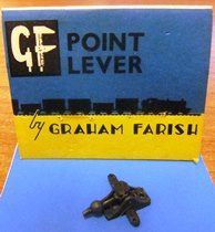 Hand-operated point lever (Metal) by Graham Farish