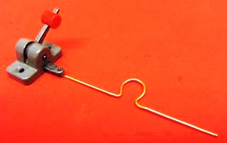 Hand-operated point lever (Wrenn)