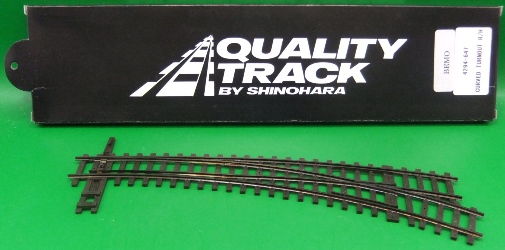 BEMO H0m Turnout - Right-Hand Curved by Shinohara
