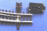 2 Hand-operated point/turnout levers for HO/OO & N