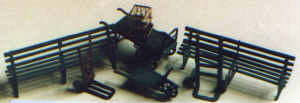 Selection of Station Barrows (SR-ex LSWR) - (For N scale)