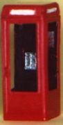 Telephone kiosk Type K8                    (For N scale)