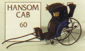 Hansom Cab                                         (For N-scale)
