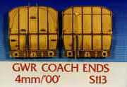 GWR Coach ends