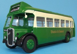 1:43 Bristol L5G Single deck bus with ECW body.