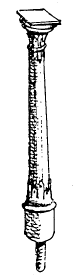 GWR Footbridge columns x 2 