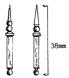 GWR Finials x 8 <Signal Box>