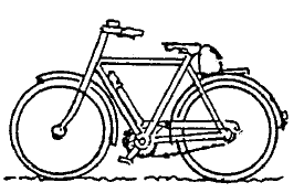 Male Bicycle & Etchings 