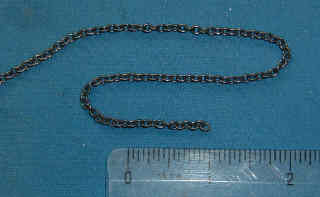 Very heavy brass chain - 1 metre
