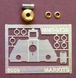 38:1 GEARSET 1/8 WHEEL BORE/ 1.5 & 2.0mm WORMS