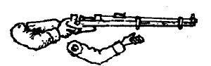 Arms firing Mauser 