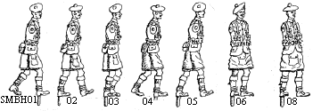 British Army Highlanders 