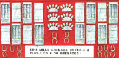 Mills grenade boxes 